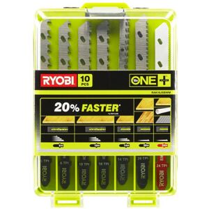 Ryobi Stiksavklinger 10-pak (træ , laminat og metal) - RAK10JSBWM