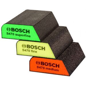 Bosch Slibesvampsæt 69x97x26 Bfp M/f/sf 3stk - 2608621252