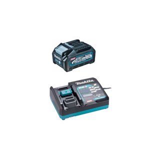 Makita XGT 40V Batteripakke 1xbl4040+dc40ra - 191J65-4