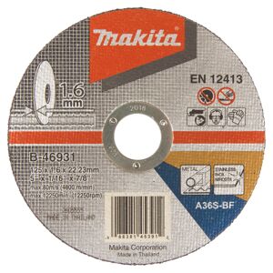 Makita Skæreskive 125x1.6x22.23 (En) - B-46931