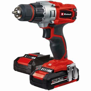 Einhell Akku-bore-/skruemaskine med 2 × 18 V 1,5 Ah-batteri og oplader - TE-CD 18/2 Li