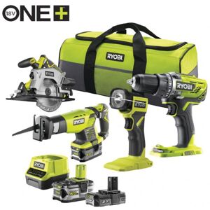 Ryobi 18V ONE+ Håndværkersæt - RCK184-252S