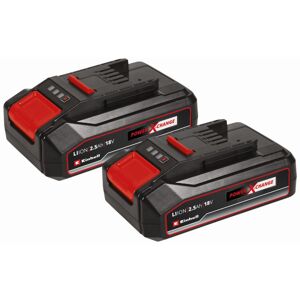 Einhell Power-X-Change twinpack batteri 2x18V/2,5Ah