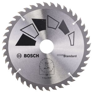 Bosch Rundsavsklinge Stand Ø190x2.2x30/24mm T40 - 2609256821