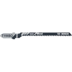 Bosch Stiksavklinge T 119 Bo 100 Stk Træ - 2608637879