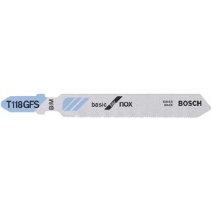 Bosch Stiksavklinge T118gfs T. Metal/inox 3stk - 2608636498