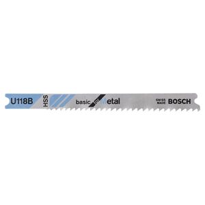 Bosch Stiksavklingeinge U 118 B 3 Stk Metal/alu - 2608631771