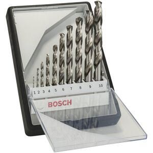 Bosch Borsæt HSS-G 135gr 1-10mm 10 Stk Robustl - 2607010535