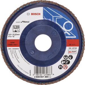 Bosch Lamelslibeskive B:mt Ø115x22mmk120 Flad - 2608607364