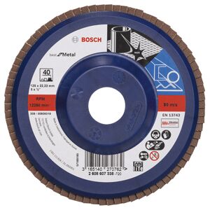 Bosch Lamelslibeskive B:mt Ø115x22mm K60 Flad - 2608607323