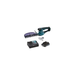 Makita UH201DWAX Batteridrevet græs- og hækkeklipper 12Vmax, 1x2,0Ah Li-ion CLX, knivlængde 200mm, 1,2kg