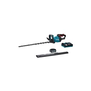 Makita XGT 40 V Max UH006GD201 - Hæktrimmer - ledningfri - 18 V - 2.5 Ah - 2 batterier, inkluderet oplader - 4000 spm - 60 cm - Skærekapacitet 25 mm - tandmellemrum: 38 mm - for Makita DC40RA  XGT BL4025