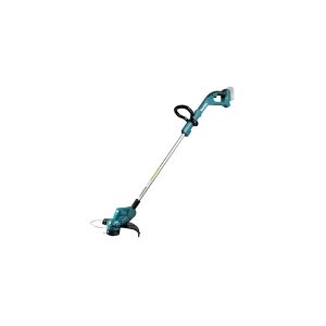 Makita DUR193Z, Græstrimmer, Nylonlinje, U-type håndtag, Nylon, 7800 rpm, Sort - Uden batteri og oplader