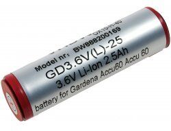 Gardena Batteri til Gardena Typ Accu60 Li-Ion