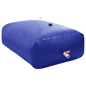 vidaXL Depósito de agua plegable con grifo PVC 2100 l