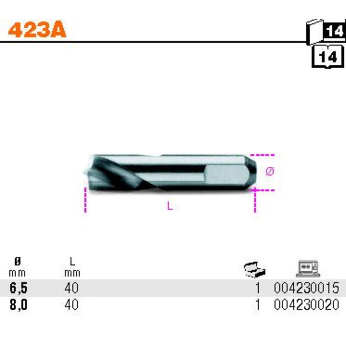 Escofina BETA BE423A/8