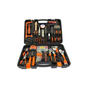 Varan Motors - NEHTS-26 Coffret à outils, mallette à outils, 52 pièces + set de vis et chevilles