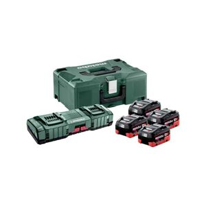 METABO Pack énergie 18V 4 x 8Ah LiHD + chargeur double - 685135000