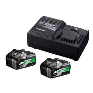 HIKOKI (HITACHI) HIKOKI Pack 2 batteries Multivolt 18V/36V + Chargeur - UC18YSL3WFZ