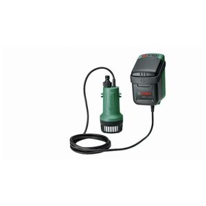 Bosch - Pompe sans fil GardenPump 18V-2000 vert 1x2.5Ah - 06008C4202 - Publicité
