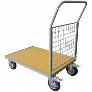 - Chariot plateau bois 500 Kg 1400x800x1170mm -