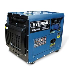 Hyundai - Groupe électrogène diesel 5000 w - démarrage électrique - Technologie avr – HDG5000 - Publicité