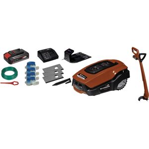 Einhell Pack Robot tondeuse Einhell Freelexo Kit 500 + coupe-bordure 18V Li-ion 2,5Ah