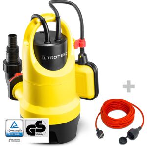 Trotec Pompe immergée pour eaux chargées TWP 4036 E + Rallonge 15 m