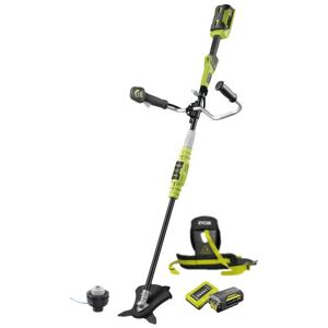 Débroussailleuse RYOBI 36V Max Power - 1 batterie 4.0Ah - 1 chargeur - RBC36X26BG2-140 - Publicité