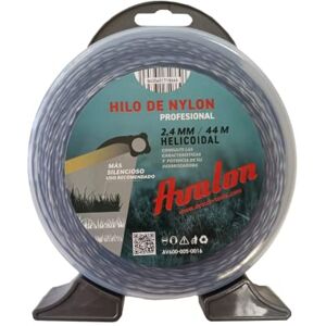 Avalon Fil hélicoïdal en Nylon Universel pour débroussailleuse et Tondeuse (2,4 mm x 44 m) - Publicité