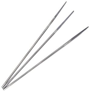 eastar 3pcs scie à chaîne Ronde 4mm aiguiser Les fichiers aiguiseur 3/8 '' chaîne pour boiseries - Publicité