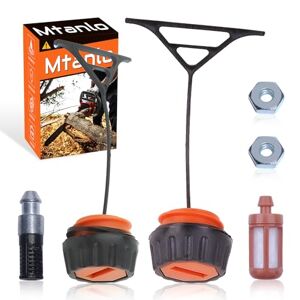 HURI Pack de Bouchon d'Essence et Bouchon d'Huile pour Tronçonneuse STIHL  020 020T 021 023 024 025 026 028 034 034S 036 038 048 AV : : Jardin