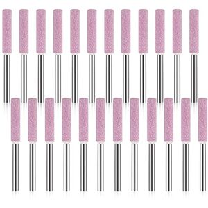 Stuurvnee Paquet de 24 Pierres à Aiguiser pour AffûTeuse de TronçOnneuse, Outil de Meulage de Polissage pour AffûTeuse de TronçOnneuse 3X4.8Mm - Publicité