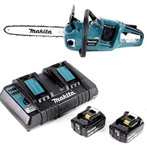 Makita Tronçonneuse 36V LXT (2x3.0 Ah) et chargeur double  DUC353PF2 - Publicité