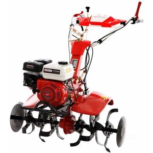 GeoTech-Pro Motobineuse GeoTech PGT 900, moteur à essence 7 CV avec roues pneumatiques