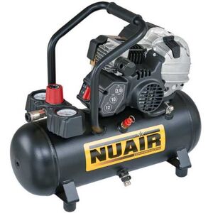 Nuair Fu 227/10/12 - Compresseur d'air électrique compact portatif - Moteur 2 CV - 12 L