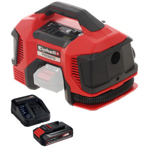 Einhell PRESSITO TE-AC 18/11 LiAC - Compresseur d'air à batterie compact portatif - 2.5 Ah 18V