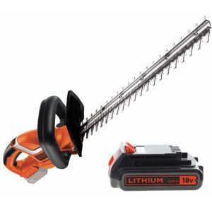 Black & Decker Taille-haie à batterie Black & Decker GTC1845L20-QW 18V - batterie  2 Ah - lamier 45 cm