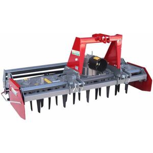 AgriEuro TOP-LINE Herse rotative RM225 - largeur de travail 225 cm - 20 lames série lourde - Rouleau à cage