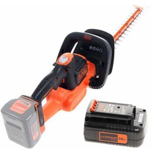 Black & Decker Taille-haie à batterie Black & Decker BCHTS3625L1 - 36V 2,5 Ah - Lamier 55cm