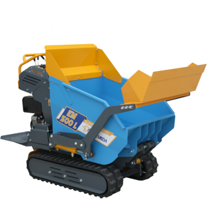 EuroMech Brouette motorisée EuroMech EM500L-Dump & Shovel - Caisson dumper hydraulique 500 kg avec pelle