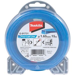 Makita E-01731 Fil nylon hélicoidal pour débroussailleuse a batterie 1,65 mm, 15 m - Publicité