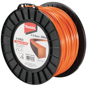 Makita E-02820 Fil nylon carré Plus, 2,4 mm x 206 m - Publicité