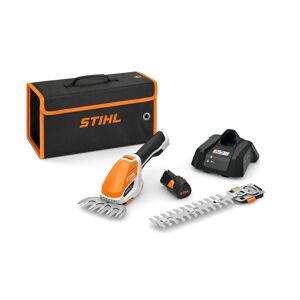 Stihl HSA 26 - Cisaille à arbuste et cisaille à gazon / Batterie AS 2 et chargeur AL 1 - Publicité