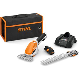 STIHL HSA 26 - Cisaille à arbuste et cisaille à gazon / Batterie AS 2 et chargeur AL 1 - Publicité