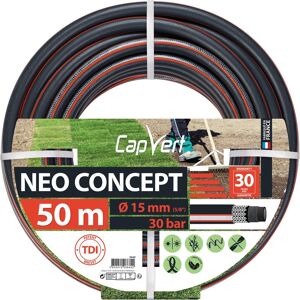 Cap Vert Tuyau d'arrosage - Néo Concept - Capvert - Ø 15 mm - L. 50 m
