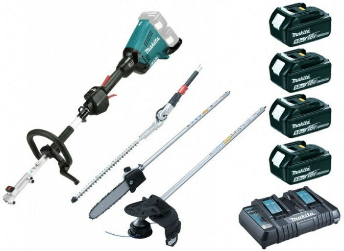 Makita - Outil Multifonctions 2x18V DUX60 + Taille haies + Perche