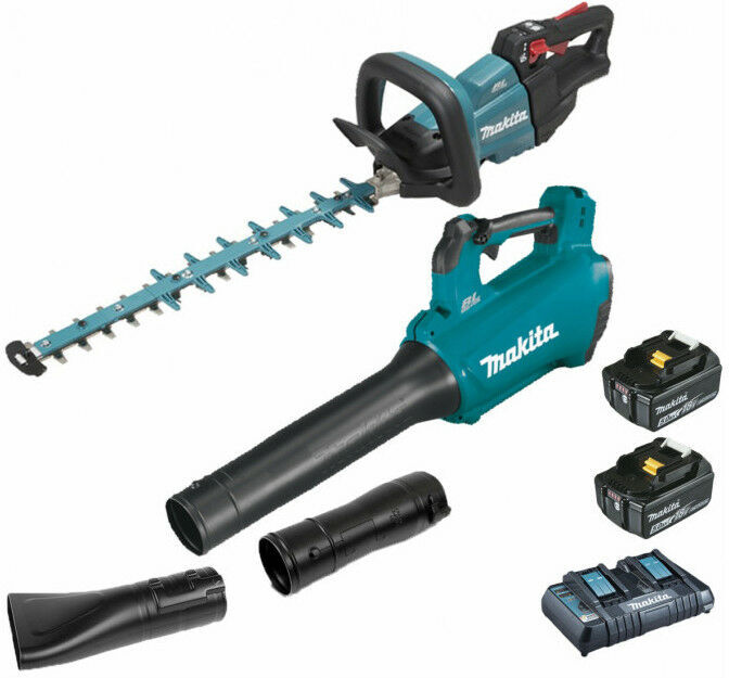 MAKITA Pack Makita Jardin 18V spécial haies: taille-haie 50cm DUH502 +