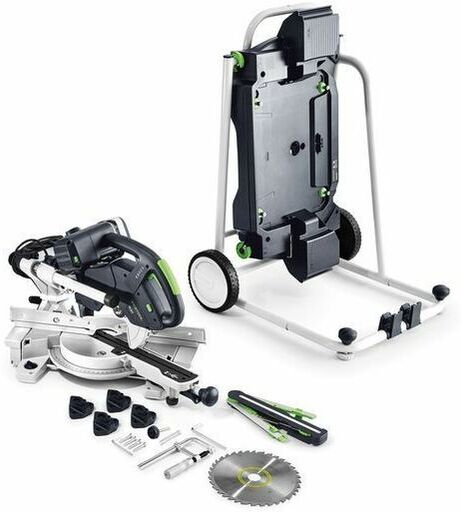 FESTOOL Scie à onglets radiale KS 60 E-UG-Set KAPEX - 574788 - Festool