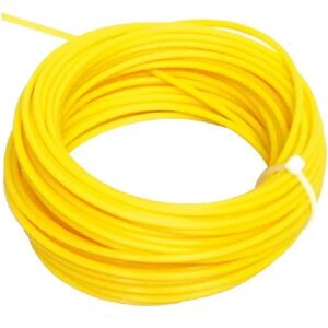 MANIVER FILO DEC. TONDO 3X15MT G. Filo Decespugliatore in Nylon Tondo mm. 3 / mt. 15 colore Giallo